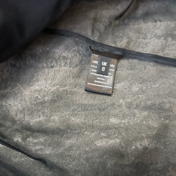 Simone Rocha Black Mesh Top - Picture 4 of 6